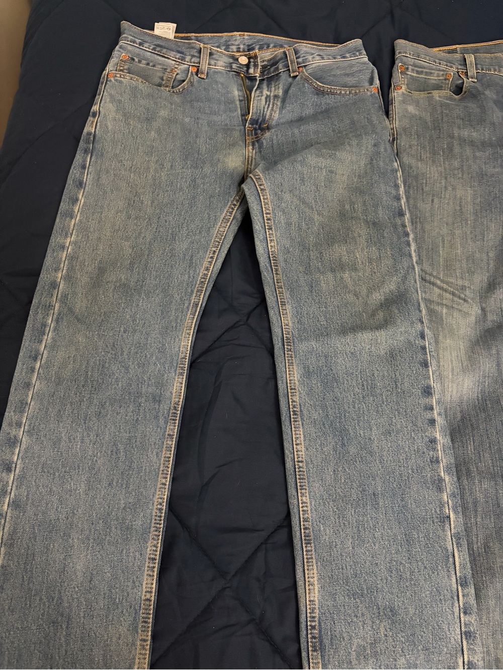 Levi's Light Blue Straight Jeans